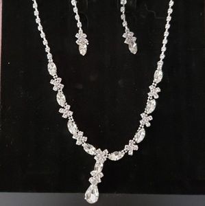 Rhinestone Jewelry Set